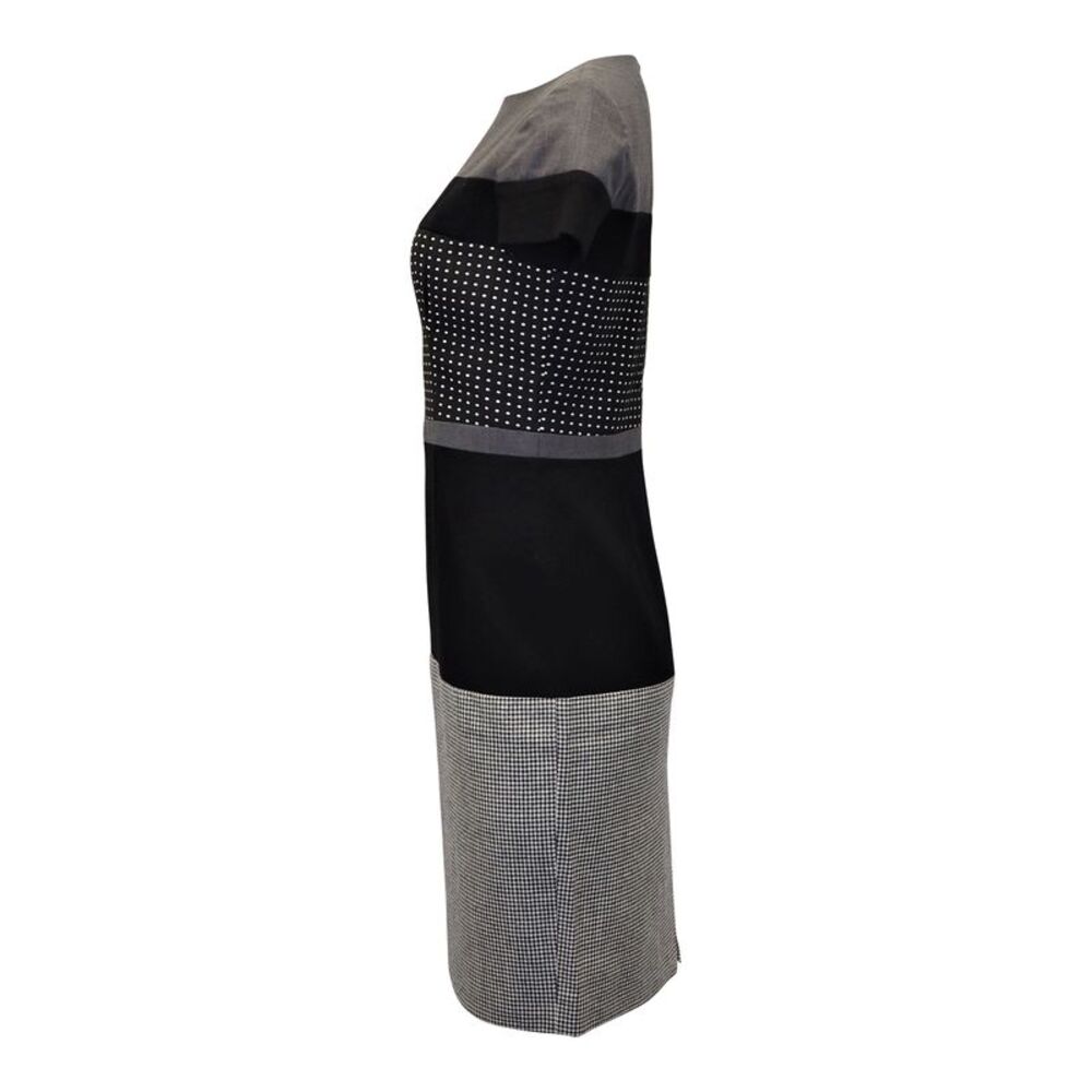 Moschino Cheap and Chic Sheath Dress in Grey Wool - Picture 2 of 6